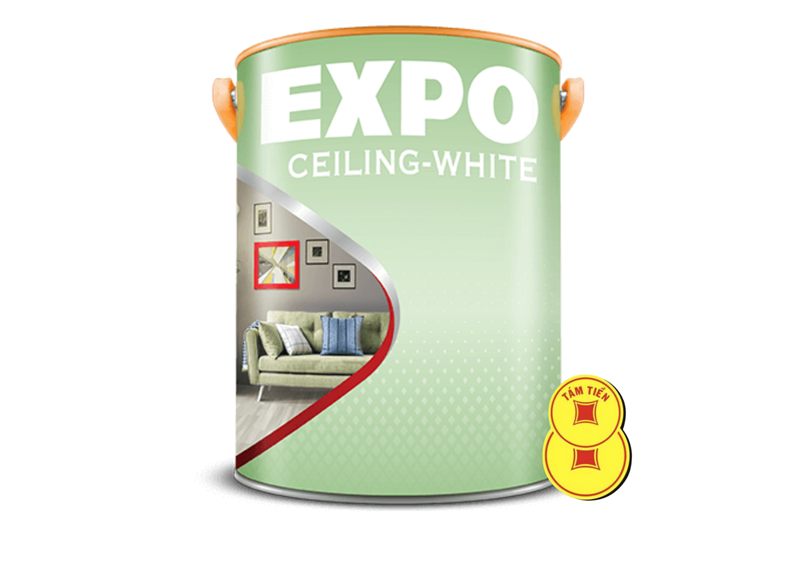 Sơn Expo Ceiling White Siêu Trắng 18L