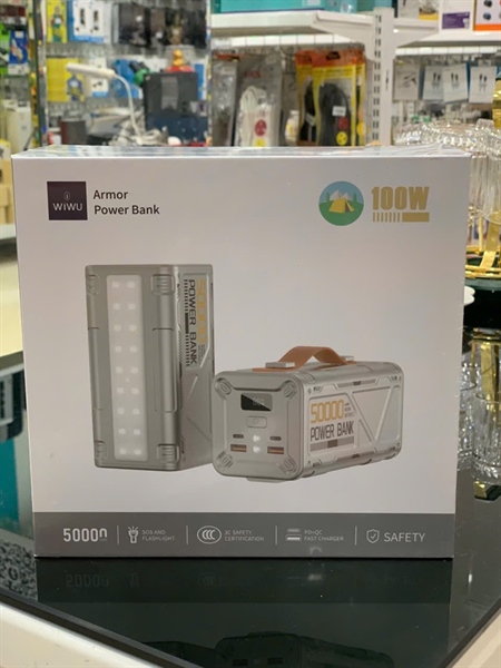 Sạc dự phòng WIWU P029 100W 50.000mAh