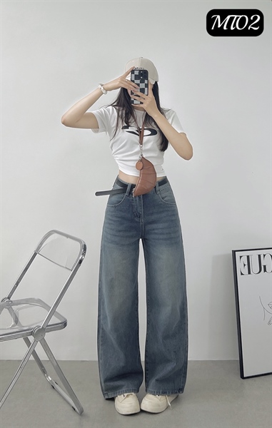 [MT02] Quần Jeans Nữ Ống Suông (ống 29cm)