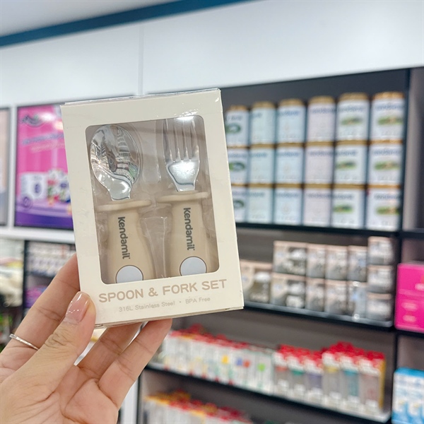 Set muỗng nĩa Kendamil