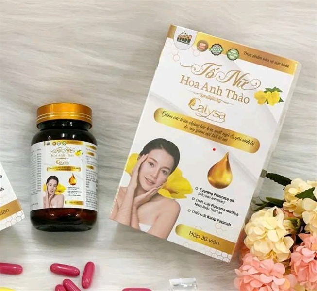 Tố nữ Hoa Anh Thảo Calysa (Lọ 30 viên) - STP /Trường Thành Phát