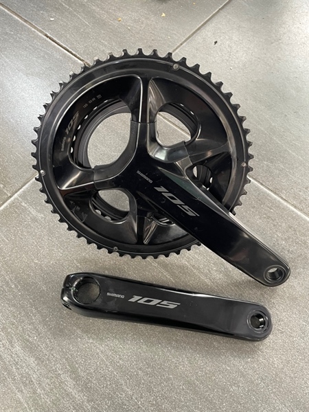 Đùi Đĩa SHIMANO 105 FC-R7100 trục rỗng không BB 52/36T 12 Speed 170mm Japan (bộ)