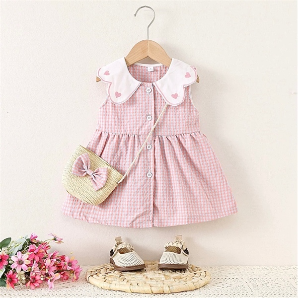 Váy hè QC kèm túi cho bé gái