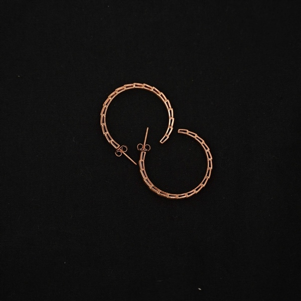 Bông tai Bvlgari hồng KG+