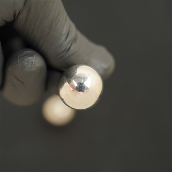 Bông tai Celine tròn bạc KG+