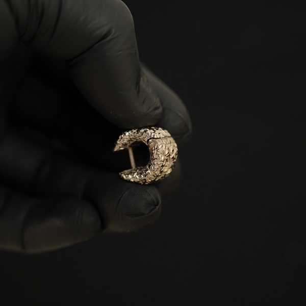 Bông tai Balenciaga bạc KG+