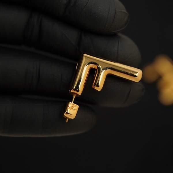 Bông tai Fendi vàng KG+