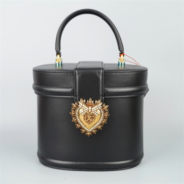 Túi D&G đen khóa trái tim sz17 KG+