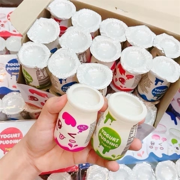 Thạch yogurt pudding trứng