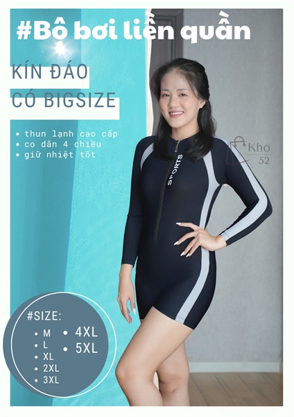 Đồ bơi tay dài liền quần