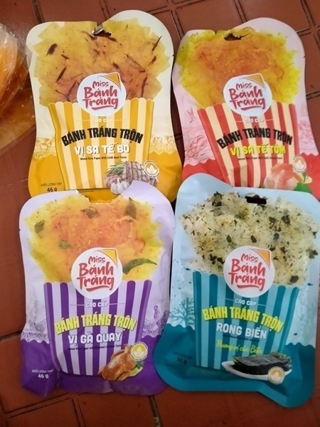 Bánh tráng vị tôm