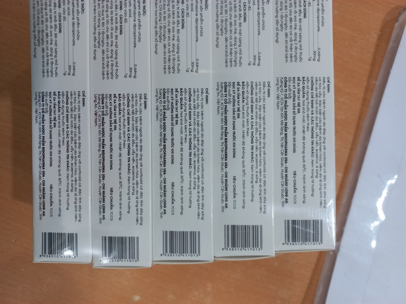 Thuốc mỡ bôi da Bidotalic 15g - Bidopharma USA/CN Long An VN