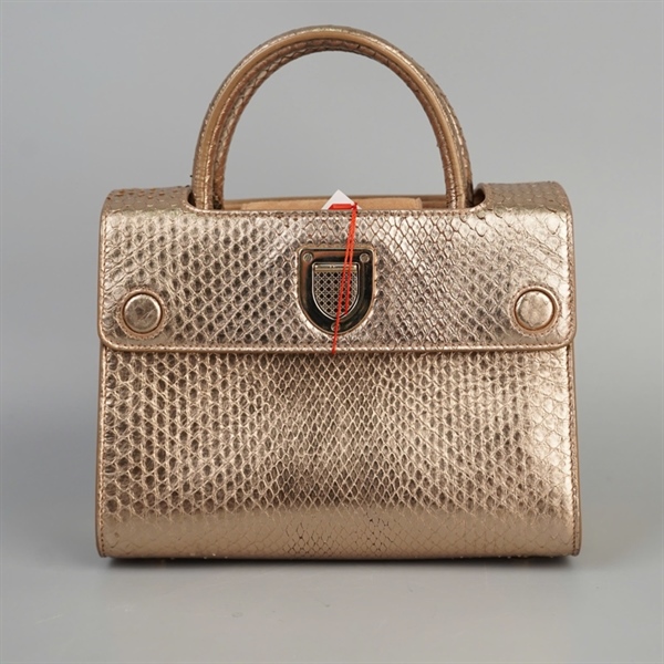 Túi Dior Handle vàng (09-MA-1117) sz20 (BQ) KG+