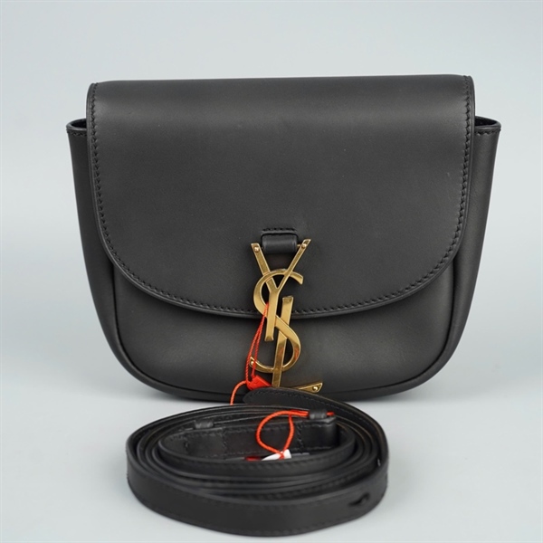 Túi YSL đen sz18 (BQ) KG+