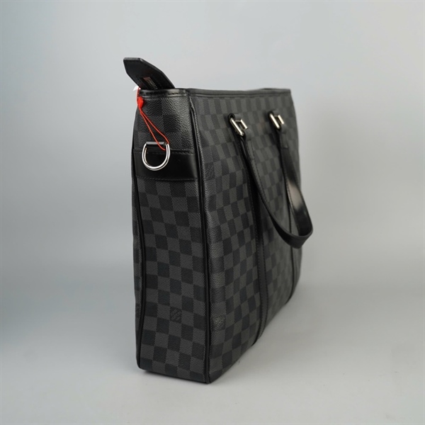 Túi LV Tote ô vuông đen sz34 (A-T) KG+