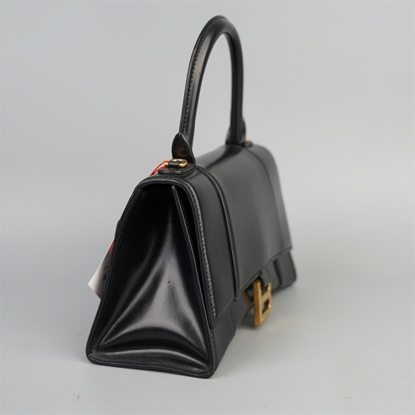 Túi Balenciaga Hourglass đen sz23 (BQ) KG+