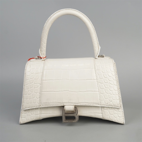 Túi Balenciaga Hourglass trắng sz23 (BQ) KG+