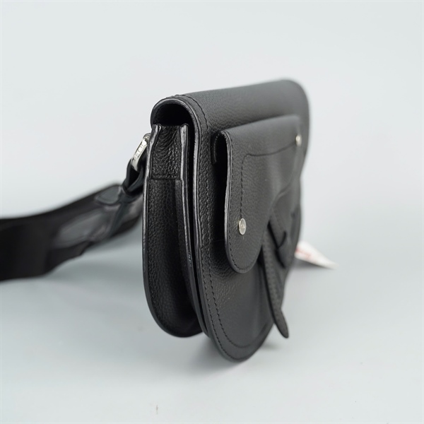 Túi Dior Saddle đen (07-BO-0159) sz22 (BQ) KG+
