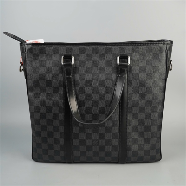 Túi LV Tote ô vuông đen sz34 (A-T) KG+