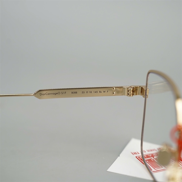 Kính Dior gọng vàng S1F B0BB (55-18-145) KG+