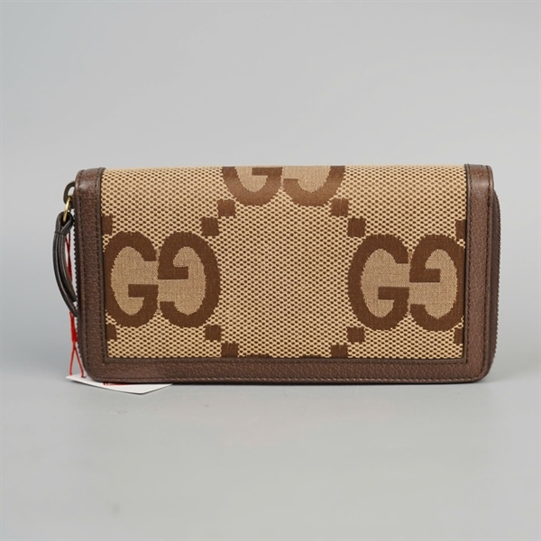 Ví GG dài nâu khóa trúc (BQ) KG+