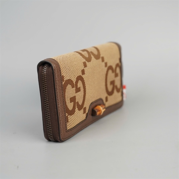 Ví GG dài nâu khóa trúc (BQ) KG+