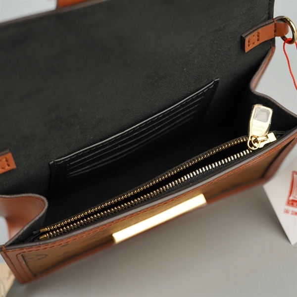 Túi LV Dauphine hoa nâu sz18 (A-T) KG+