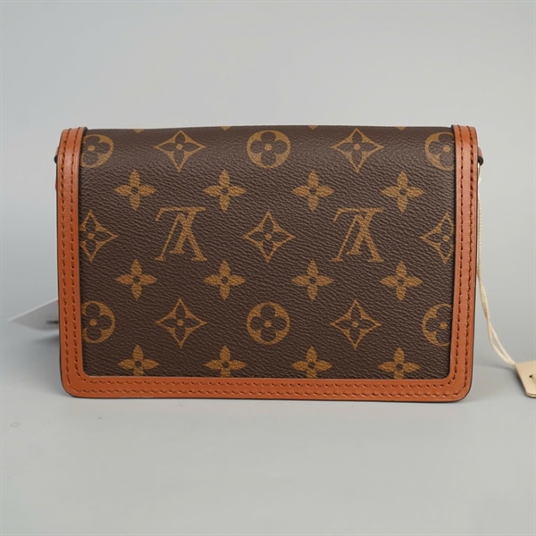 Túi LV Dauphine hoa nâu sz18 (A-T) KG+