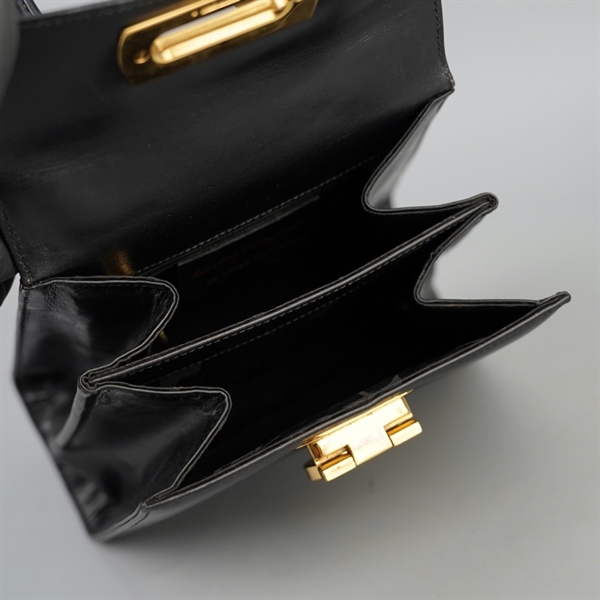 Túi Salvatore handle đen sz20 (BQ) KG+