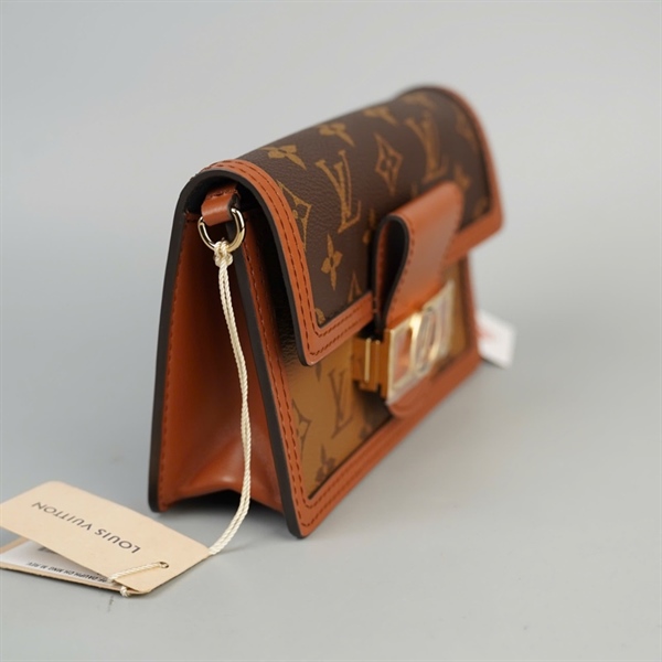Túi LV Dauphine hoa nâu sz18 (A-T) KG+