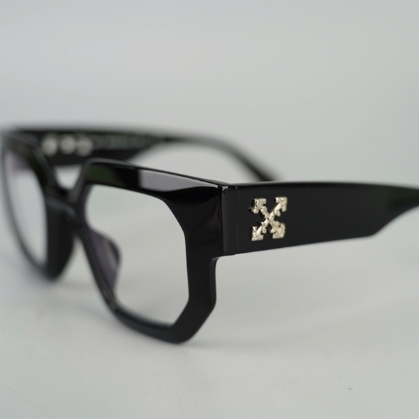 Kính Off-White đen OREJ019 1000 (49-23-145) KG+