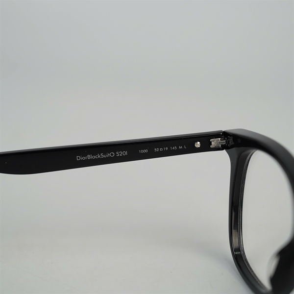 Kính Dior đen S20I 1000 (52-19-145) KG+