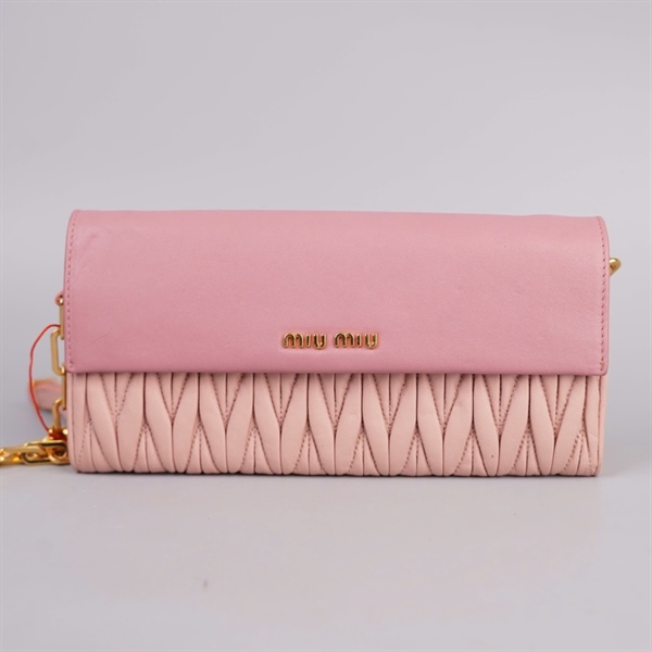 Túi Miu Miu hồng sz21 (BQ) KG+