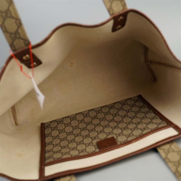 Túi GG tote xám sz36 (A-T) KG+