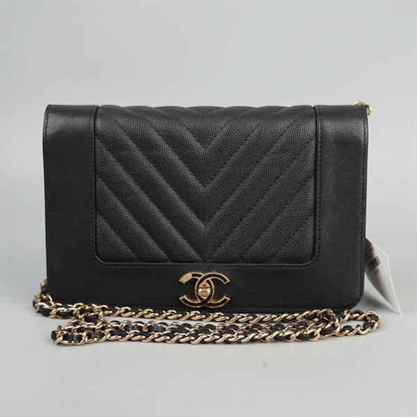 Túi Chanel đen (28528386) sz19 (BQ) KG+