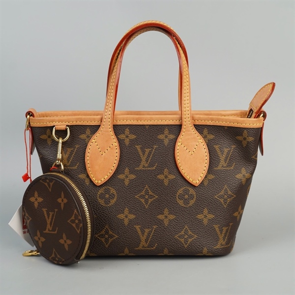 Túi LV Handle hoa nâu kèm ví sz16 (BQ) KG+