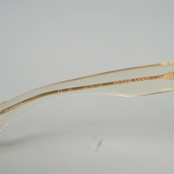 Kính Chrome Hearts vàng PETER ARNELL PA (48-25-140) KG+