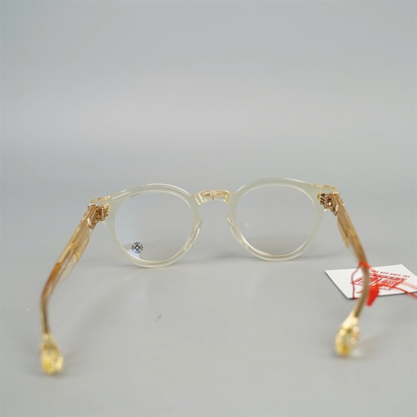 Kính Chrome Hearts vàng PETER ARNELL PA (48-25-140) KG+