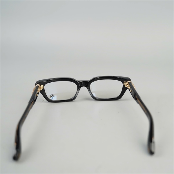 Kính Chrome Hearts đen ASSTRAORDINAIRE-A BK-18KGP (52-19-144) KG+