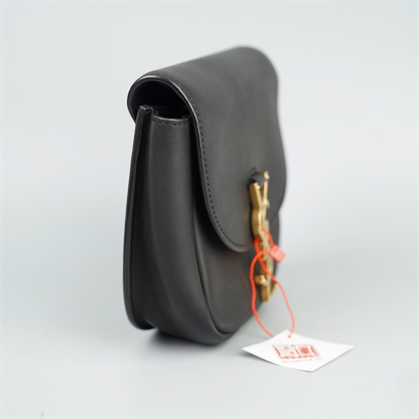 Túi YSL đen sz18 (BQ) KG+