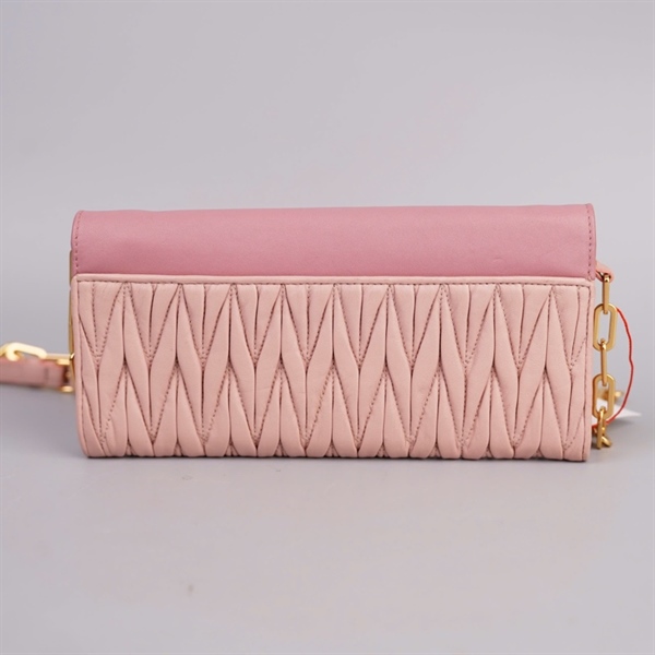 Túi Miu Miu hồng sz21 (BQ) KG+