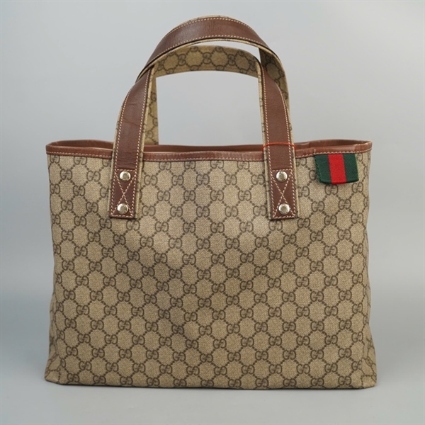 Túi GG tote xám sz36 (A-T) KG+