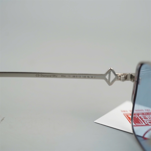 Kính Dior xanh gọng bạc S9U F0I4 (58-13-145) KG+