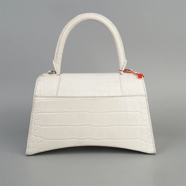 Túi Balenciaga Hourglass trắng sz23 (BQ) KG+