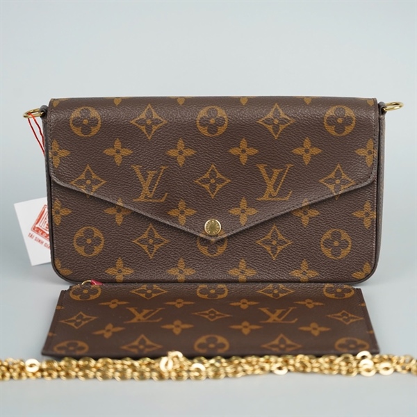 Túi LV Felicie hoa nâu sz21 (BQ) KG+