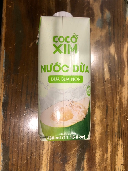 Nước dừa dứa non Cocoxim パンダンココナッツウォーター
