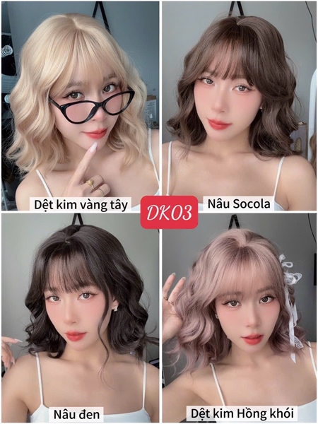 Tóc bộ nguyên đầu hippe C116