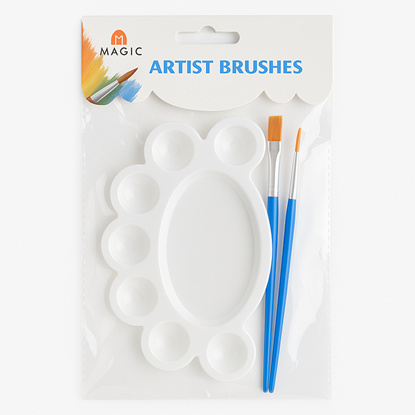 Vĩ pha màu 2 cọ Magic M893-3