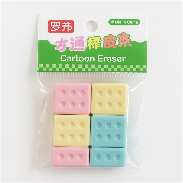 Gôm Tẩy Loufor ER-671 Xúc Xắc 3D Pastel H36