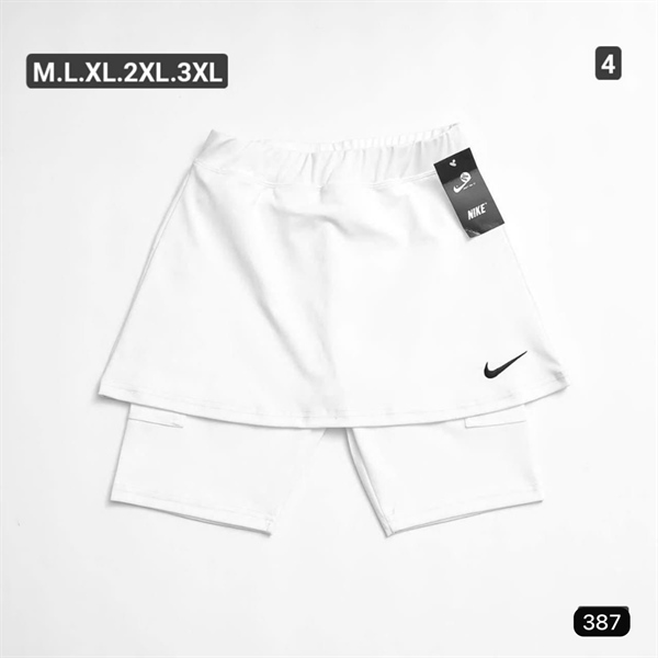 ກະໂປງຍີງ nike ສີຂາວ